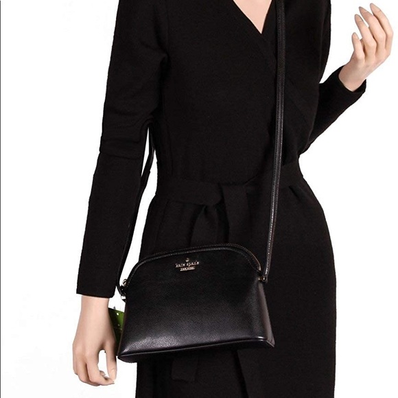 Kate Spade genuine leather crossbody deep green - Picture 9 of 9